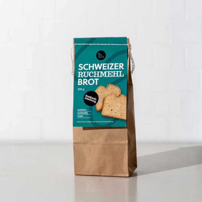 Bread baking mix: Swiss Ruchmehl bread