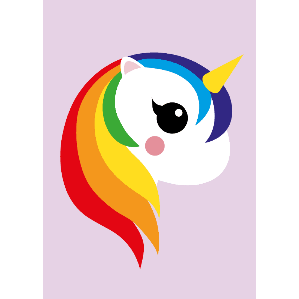 arcoiris unicornio