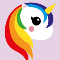 Unicorn rainbow