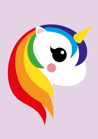 Einhorn-Regenbogen