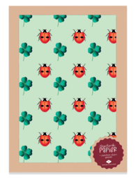 Geschenkpapier Glück