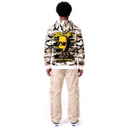 Kapuzenpullover „Bart“ in Beige