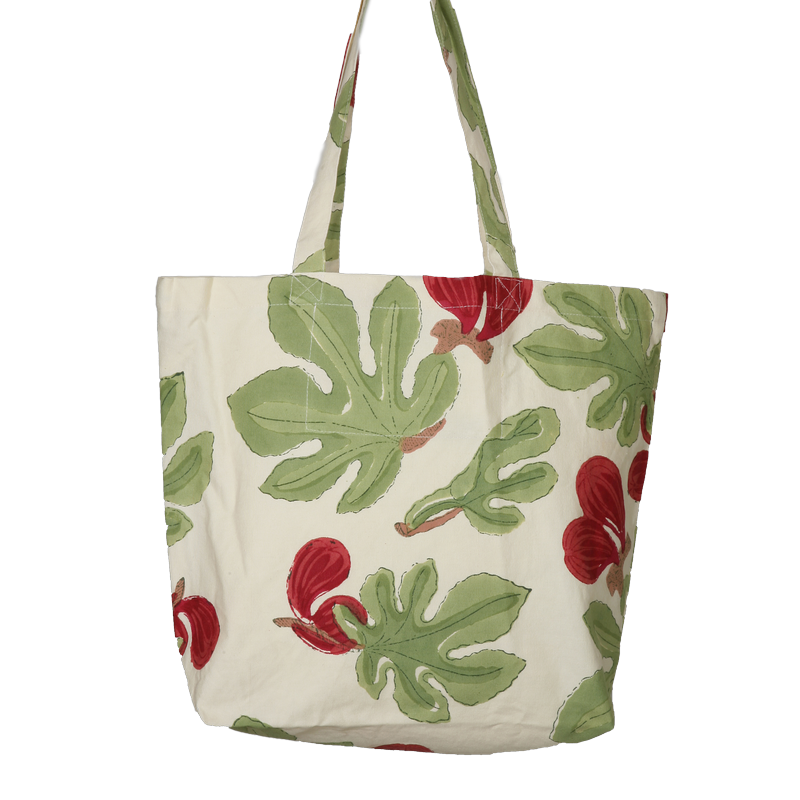 Green red fig bag