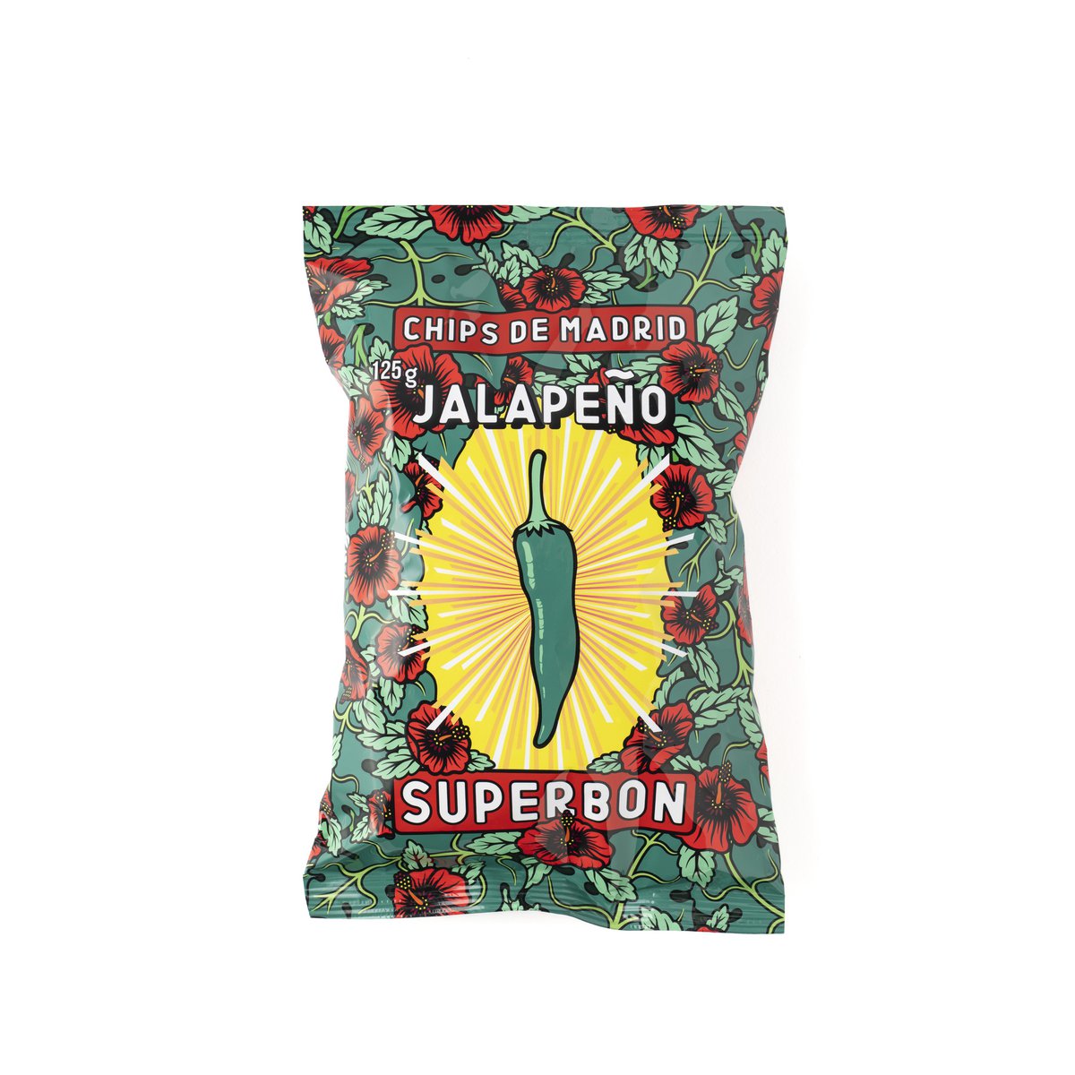 NUEVO - Chips Jalapeño 40g - Superbon