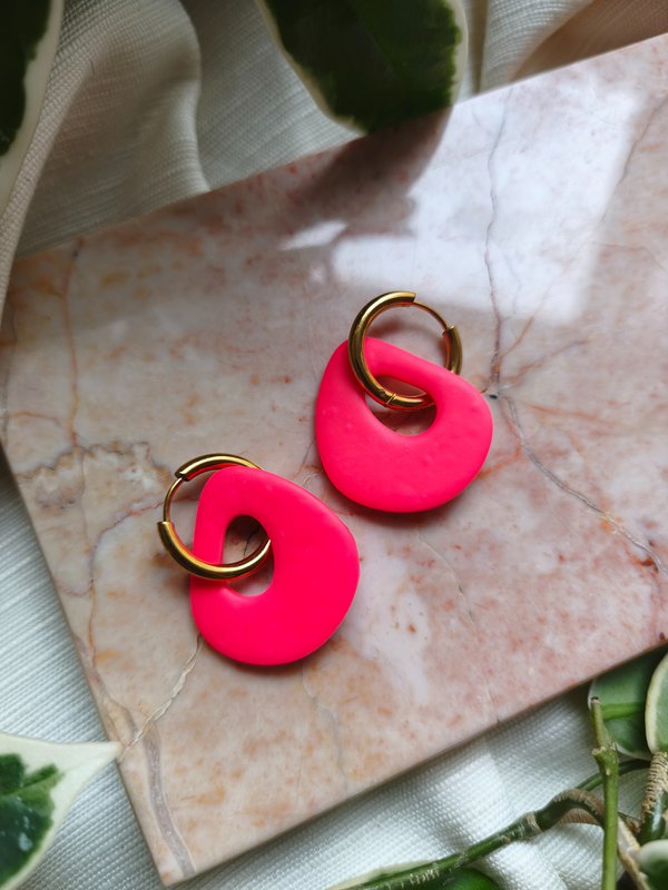 Playful drop earrings