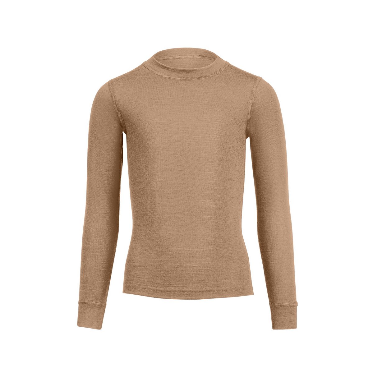 Pull à manches longues Merino 160 pour enfants, beige