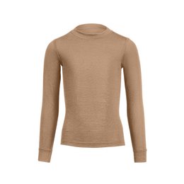 Pull à manches longues Merino 160 pour enfants, beige