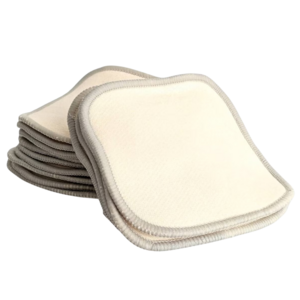 green-goose Reusable XL Hemp Organic Cotton Cotton Pads - 5 Pieces - Scrub