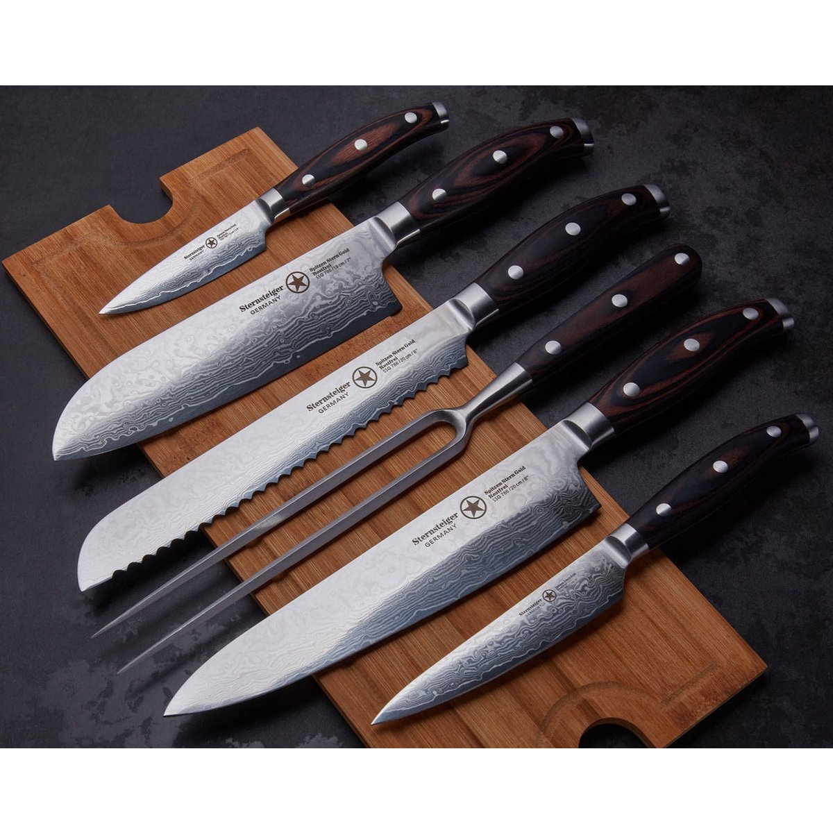 Sternsteiger | Couteau damatique 7 set