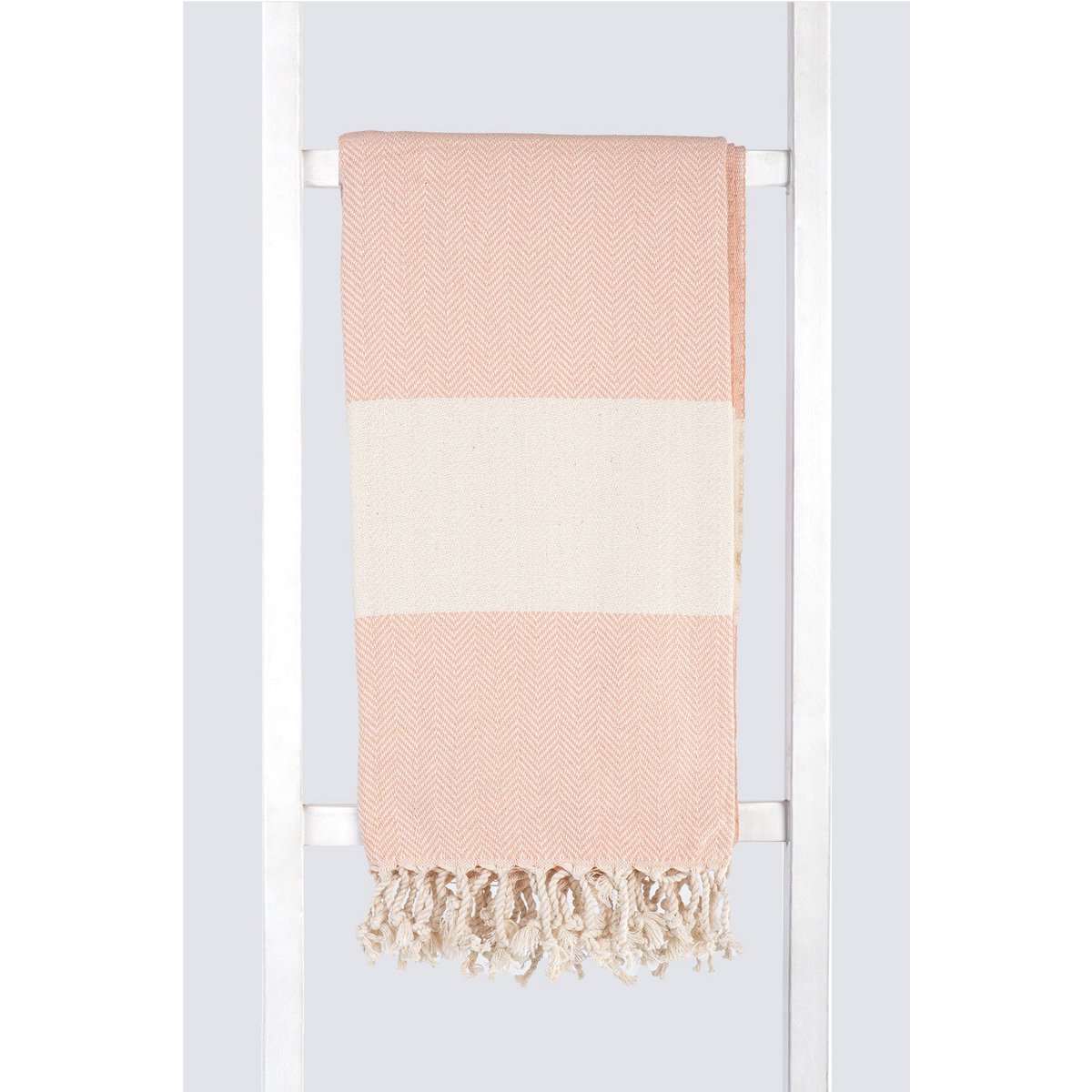 Peach 100 cm x 180 cm 100% Cotton