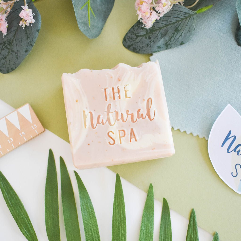 Wildflower Wisp Cold Process Soap | Rose, Lavender & Grapefruit Natural Handcrafted Soap | Vegan, Plastic-Free Skincare
