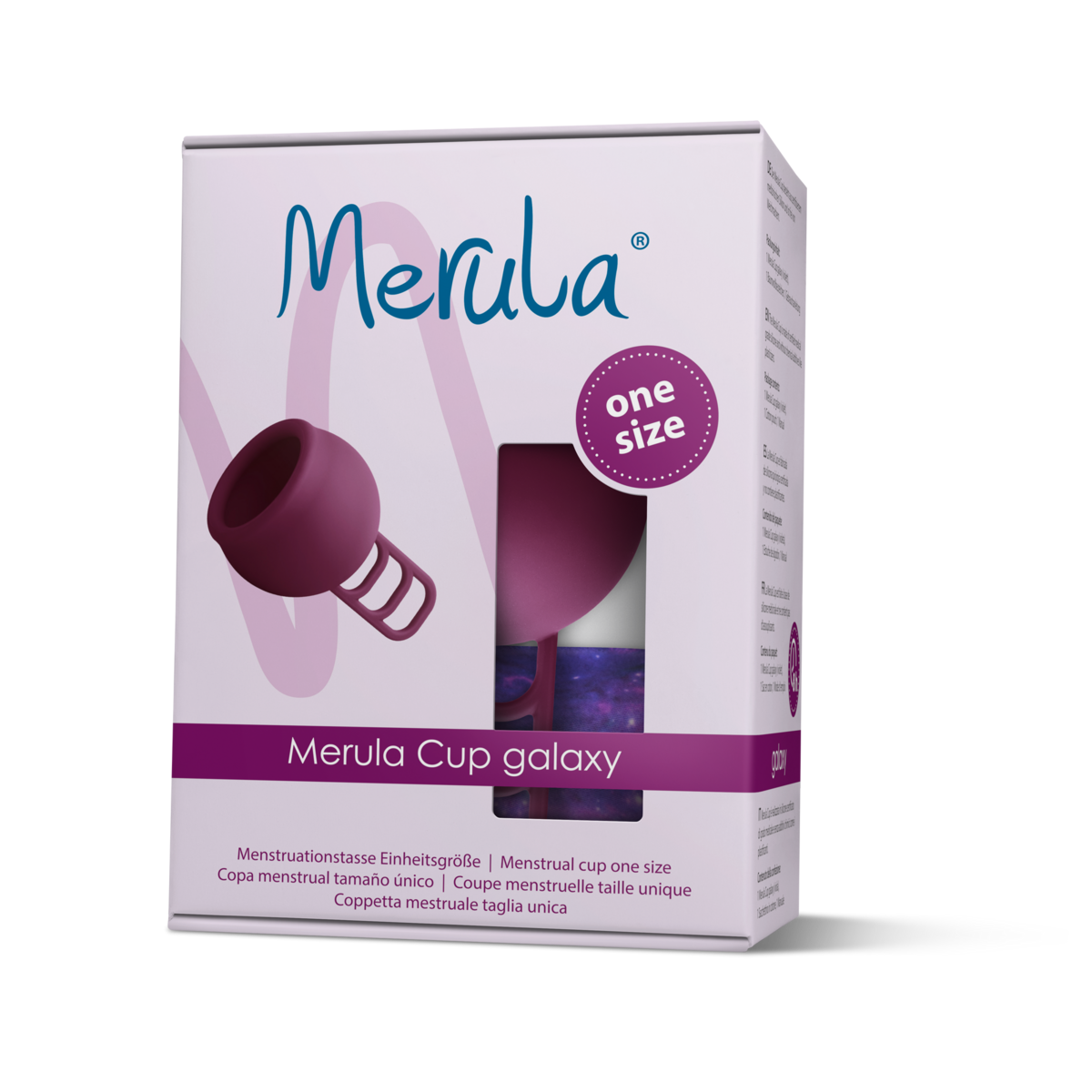 Merula Cup galaxy Menstruationstasse