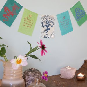 Wishing flags | Strenght | Greeting Card