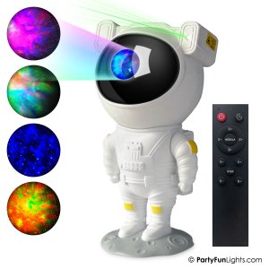 Astronaut Star Projector - Laser and Northern Lights - USB - with remote control
