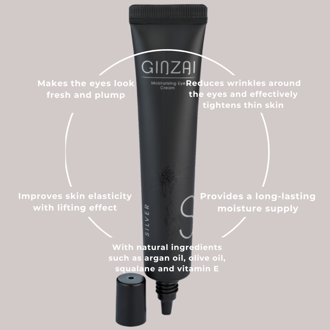 Crème hydratante pour les yeux au ginseng