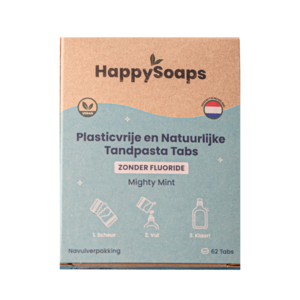 Nachfüllpackung Zahnpastatabs – Ohne Fluorid – Mighty Mint