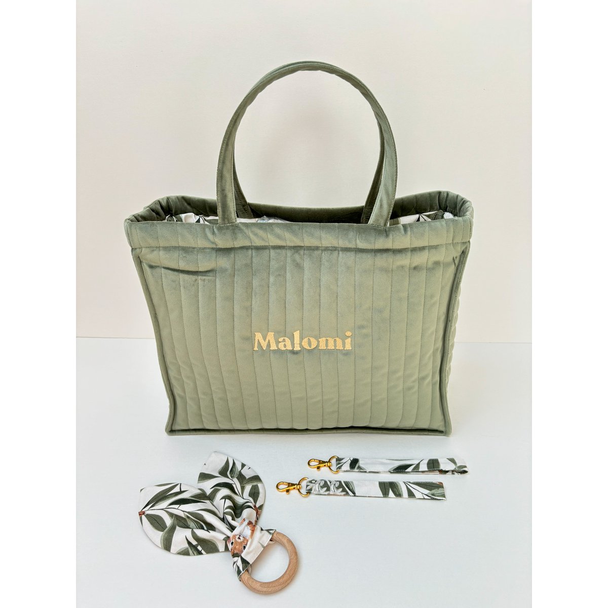 Skovgrøn mors taske