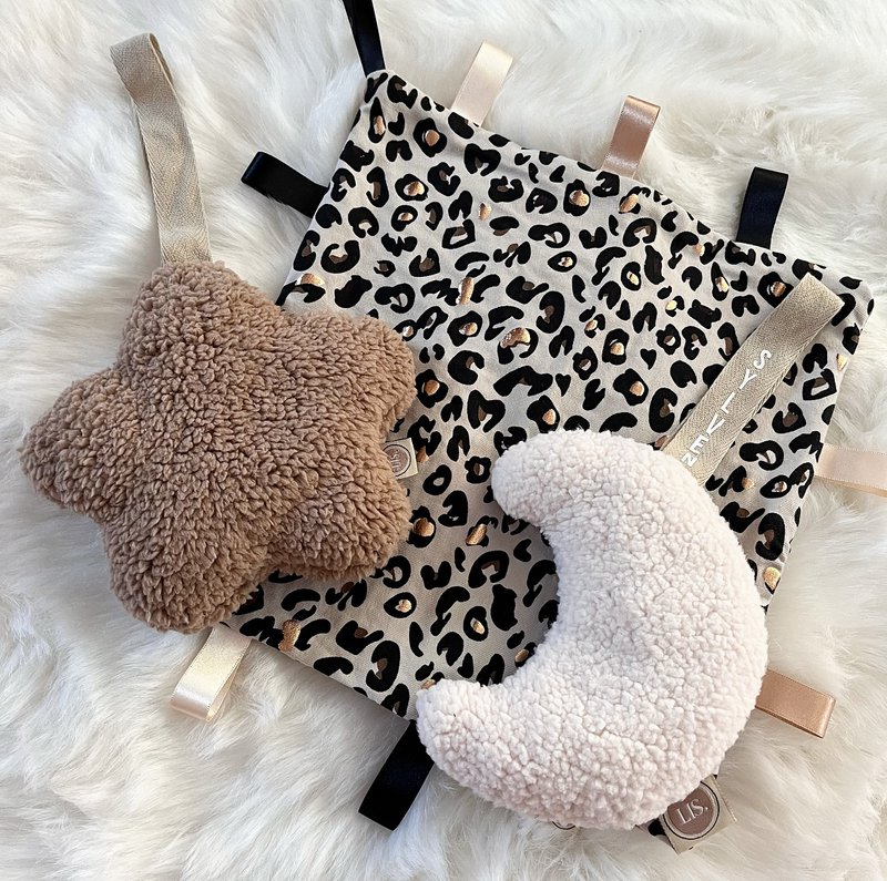 Speendoekje Flower Deluxe - Taupe