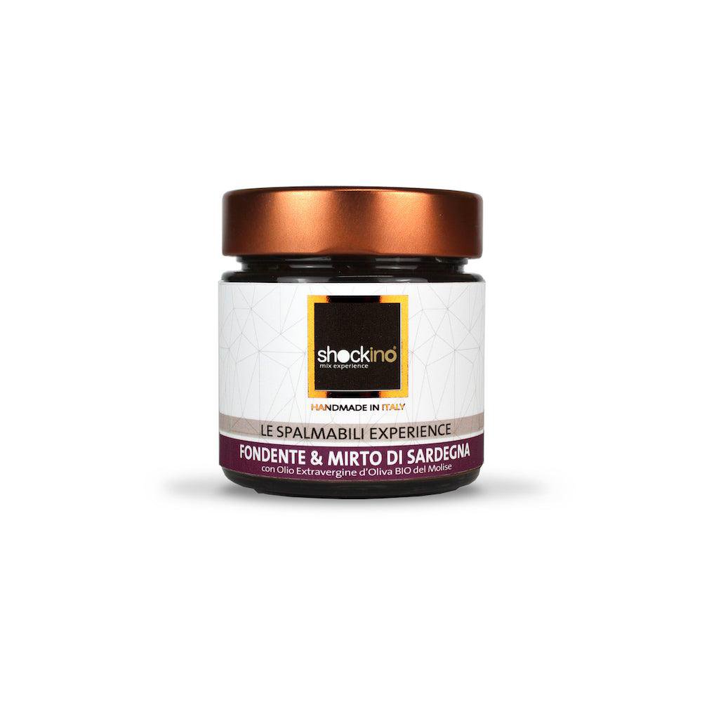 Crema spalmabile Fondente e Mirto di Sardegna (senza latte)