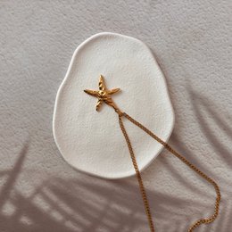 SHINING STARFISH – Collana Stella Marina Oro Waterproof
