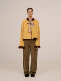 Pace Khaki Velvet Pants