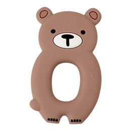 Big Bear Teether, leo et lea, Montessori, Hochet de Dentition, different colors