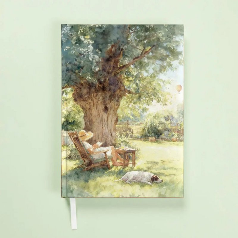 Notebook | Hardbound A5 Plain Pages Lady