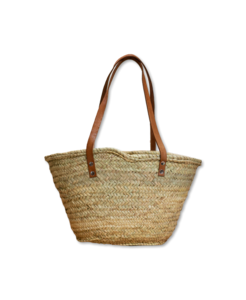 Shopper Marin - Handgemachte Basttasche