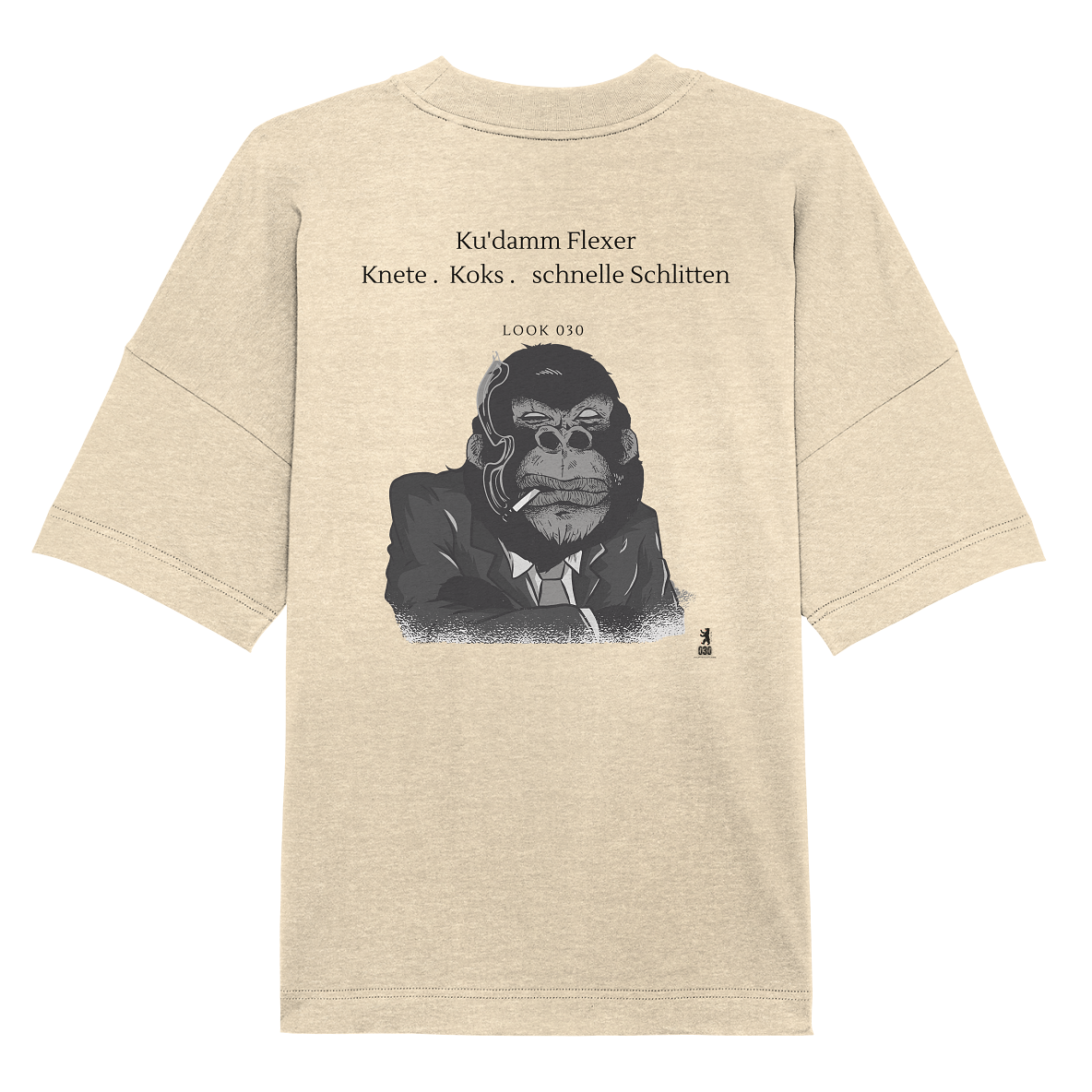Ku'damm Flexer - Organic Oversize Shirt