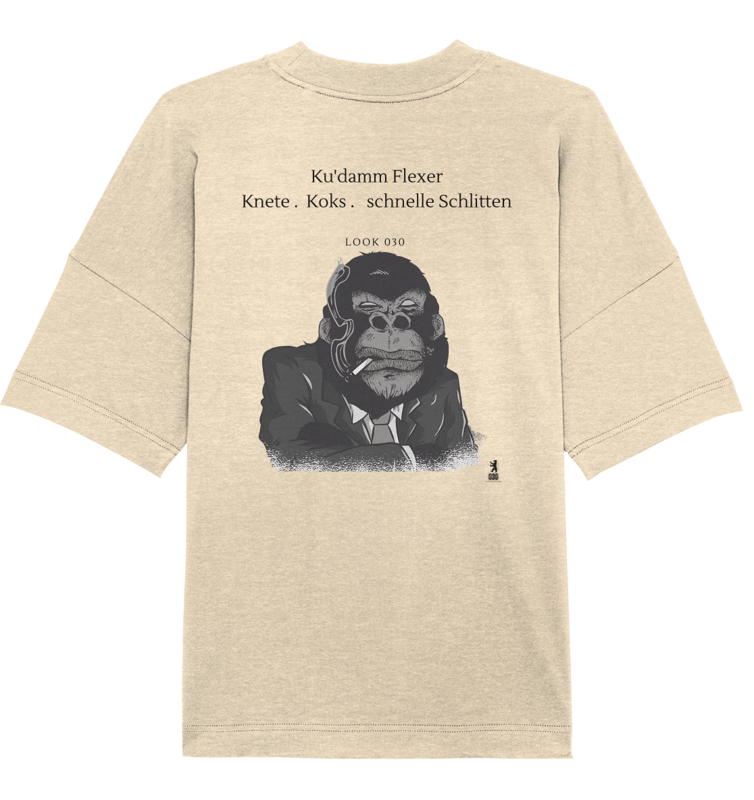 Ku'damm Flexer - Organic Oversize Shirt