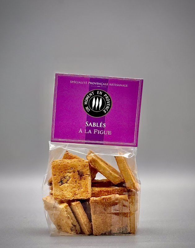 Fig Shortbread 150g: A Gourmet Journey to the Heart of Provençal Flavors 🍪🍇