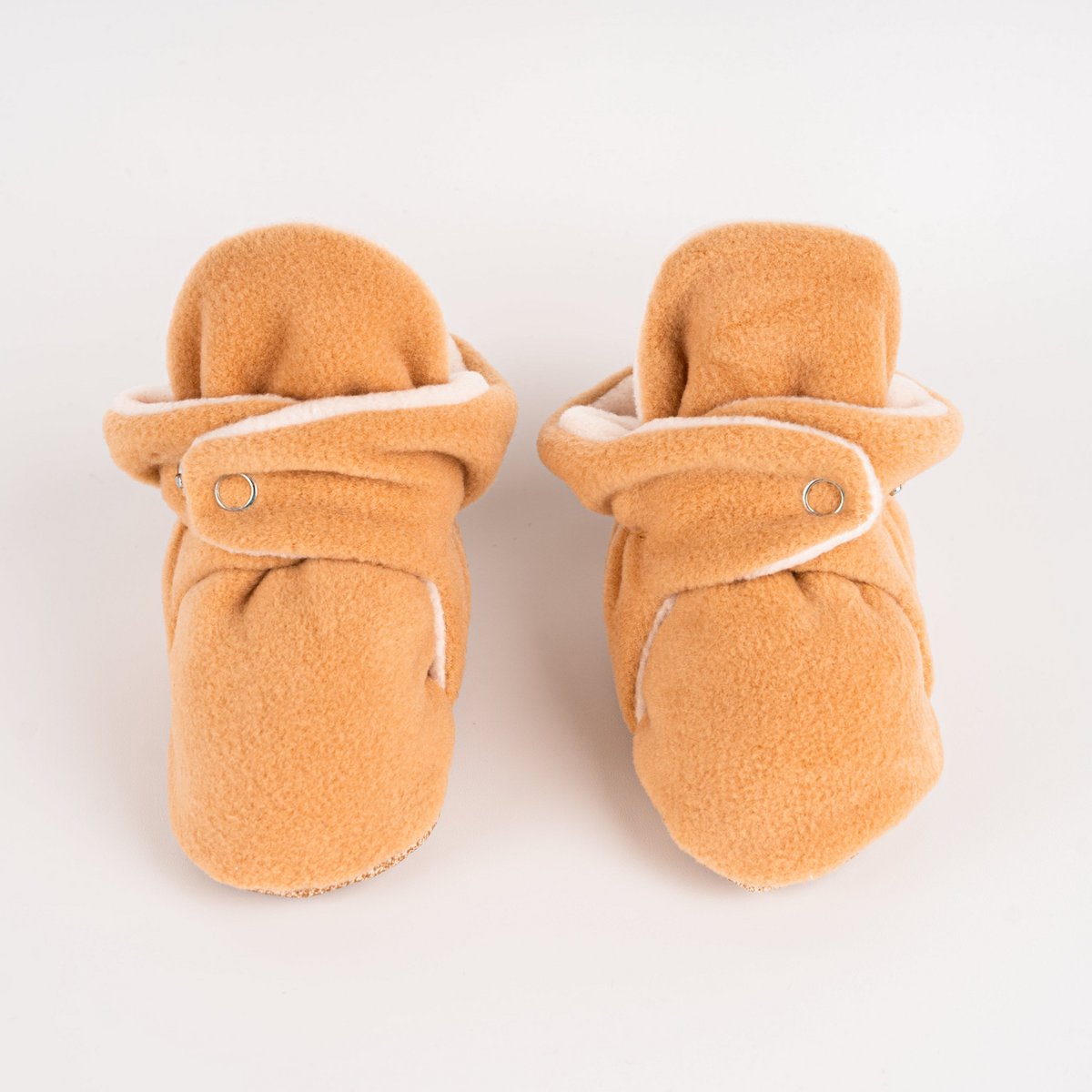 Baby Booties - Camel