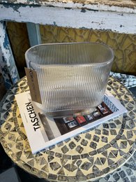 MIST SERIES OVAL CLEAR VASE