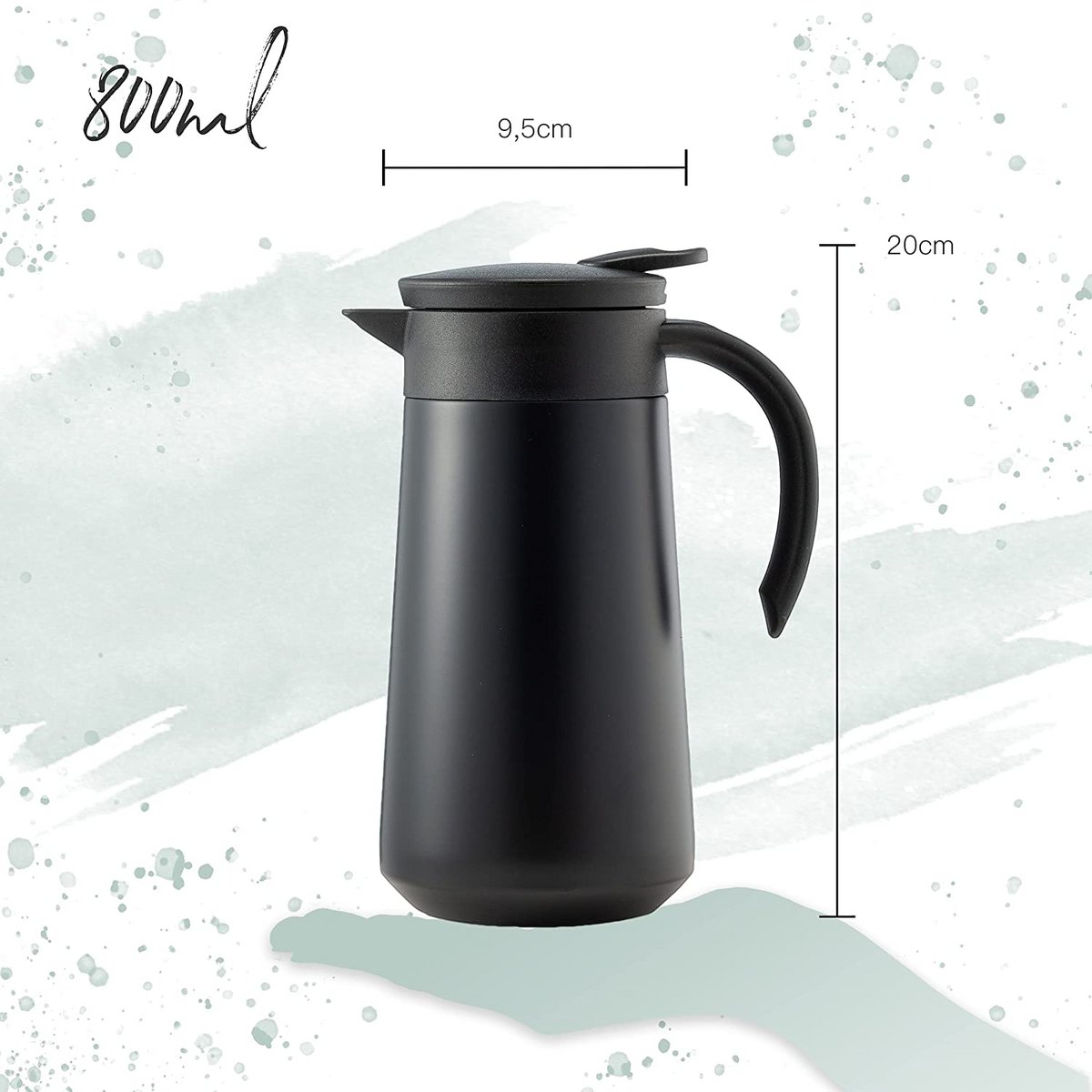 Thermos flask 0.8 liter gold