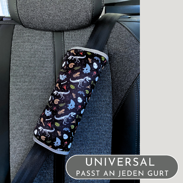 Car sleeping pillow dinosaur skeleton
