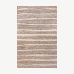 Thalassa Jute Rug, Light Brown 300x200 cm