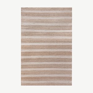 Thalassa Jute Rug, Light Brown 300x200 cm