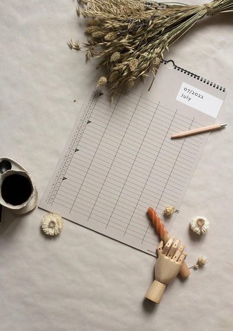 A GOOD YEAR monthly planner 2022
