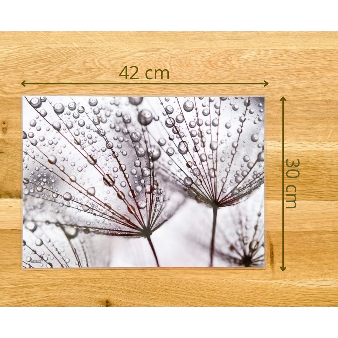 Tovagliette all'americana tovagliette 4 pezzi lavabili alle 7 del mattino da ARTIPICS plastica 42x30 cm