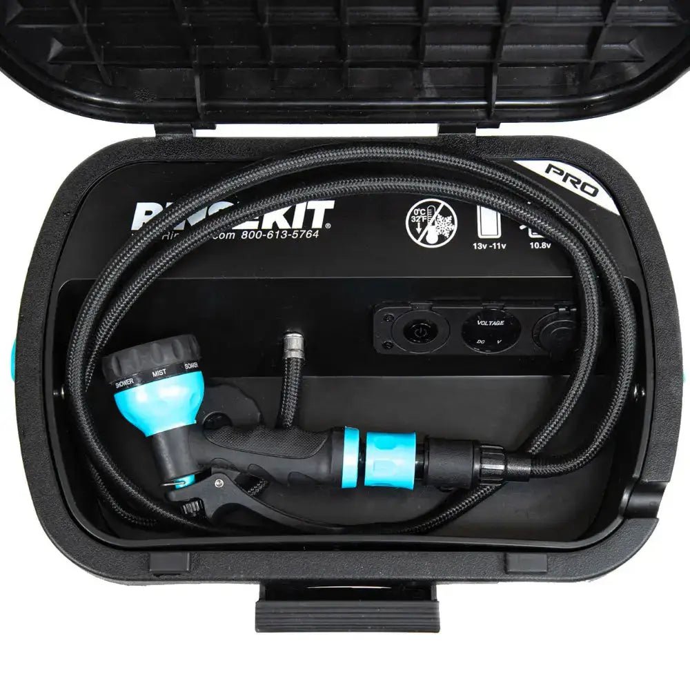 RINSEKIT PRO–Ducha Autónoma Portátil a Batería–13, 3L