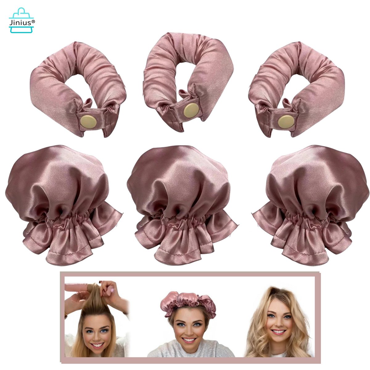 Heatless Curls - Zero Heat Bun-Bon