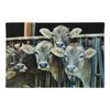 Doormat calves in stable 75x50cm