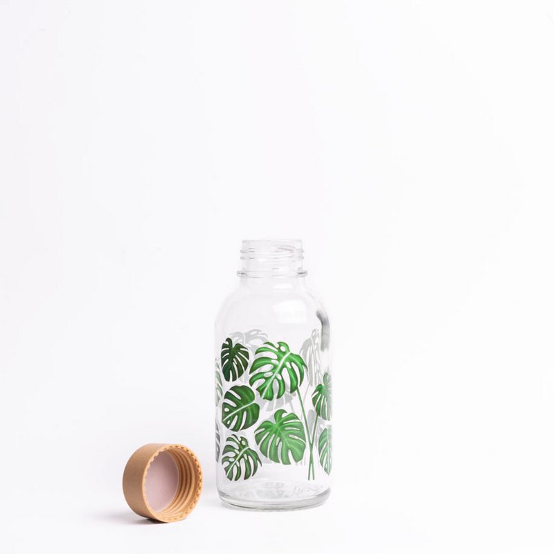 GREEN LIVING 0,4 l glasflaske