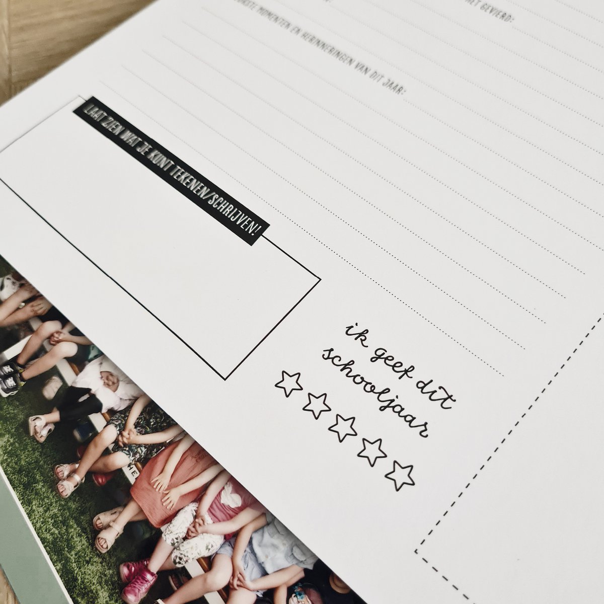My school photo book | fill-in book A4