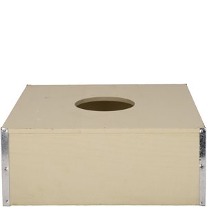 Wooden base Liri, L30cm, W30cm, H12cm, with 12cm Lo