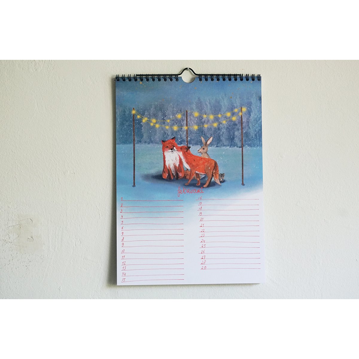 Calendar Forest animals