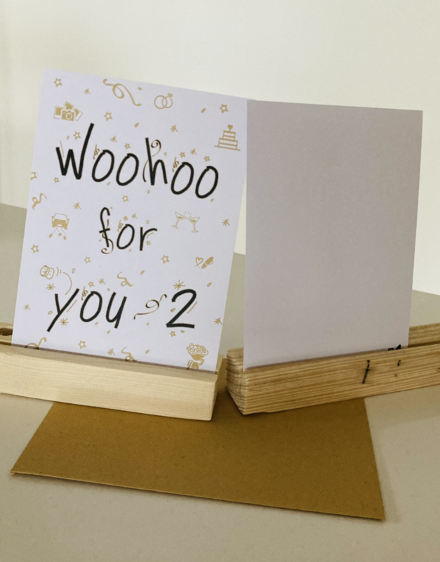 Tarjeta de felicitación Woohoo para ti 2
