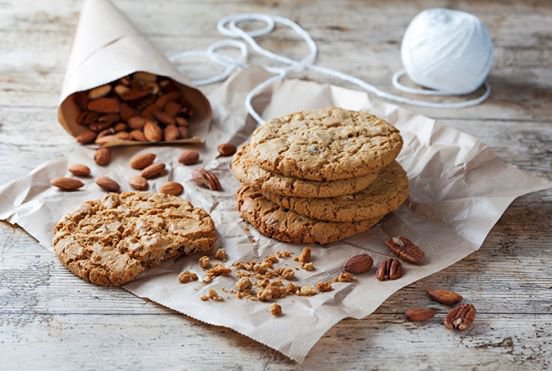 Almond and Pecan Cookie