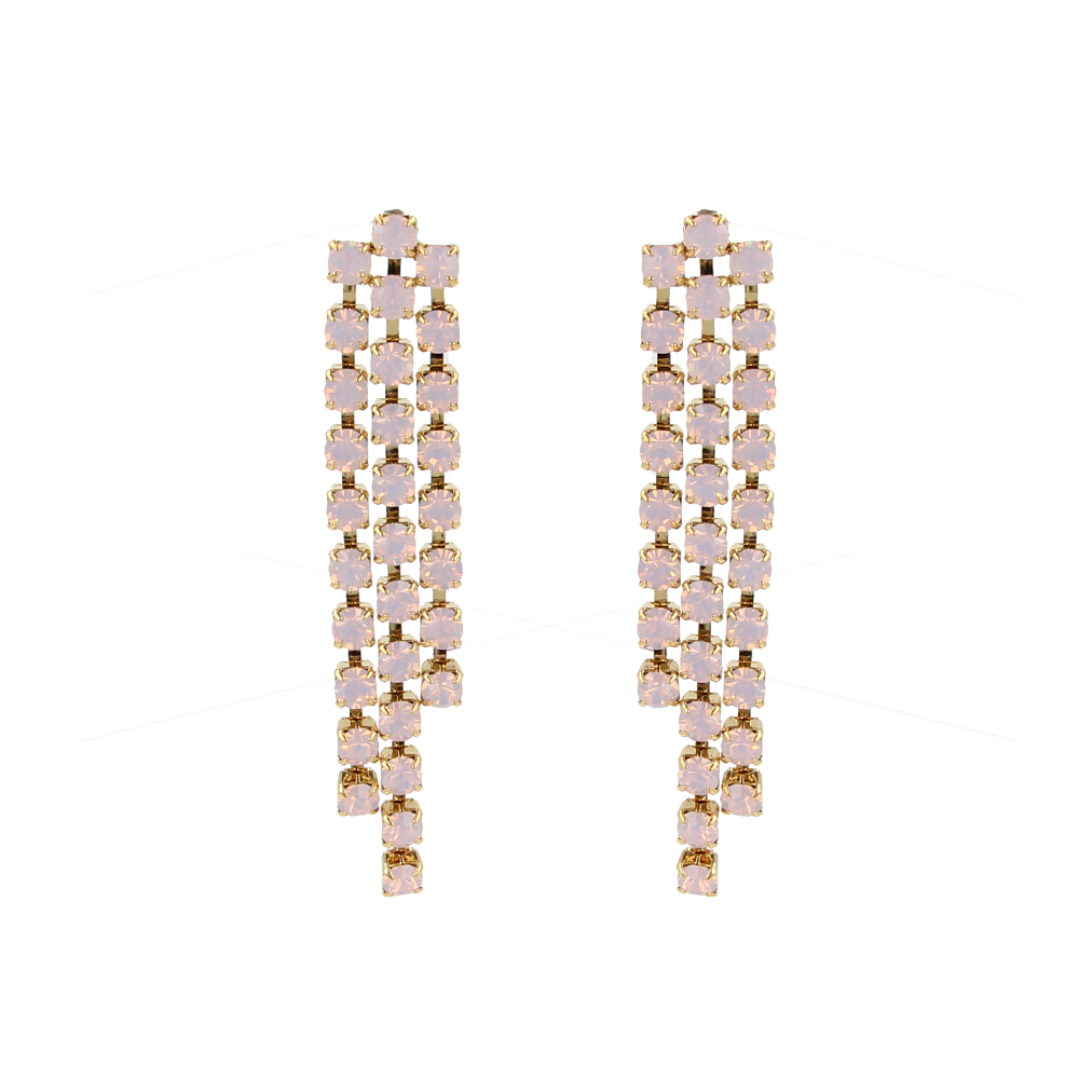 Alice Earrings Rosewater Opal