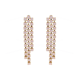 Alice Earrings Rosewater Opal